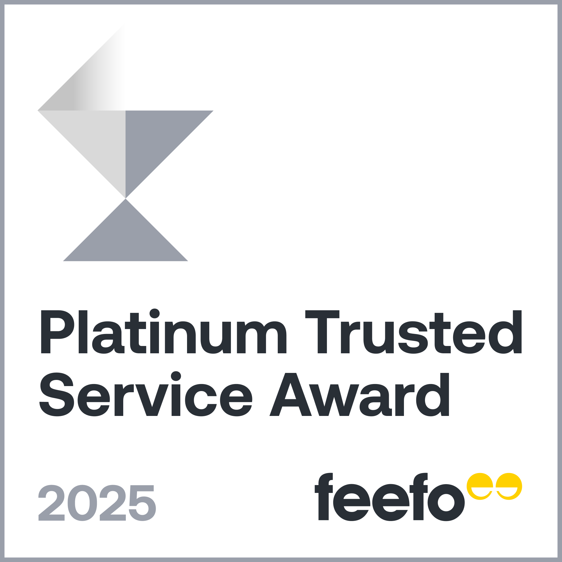 Feefo Trusted Award